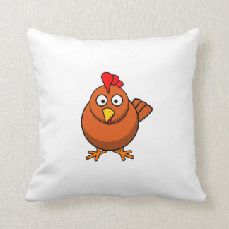 Cartoon Chicken Kussen