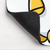 Cartoon Chicken Muismat (Hoek)