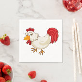 Cartoon Chicken Paper Napkins Servet (Insitu)