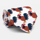 Cartoon Chicken Stropdas (Opgerold)