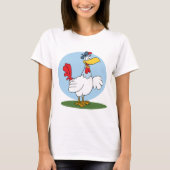 Cartoon Chicken T-shirt (Voorkant)