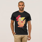 Cartoon Chicken T Shirt | Funny LOL Chicken Shirt (Voorkant volledig)