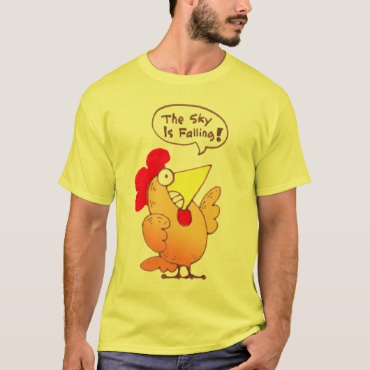 Cartoon Chicken T Shirt | Kleine T-Shirt voor kipp (Voorkant)