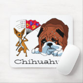 Cartoon Chihuahua 725 Muismat (Met muis)