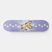 Cartoon Chihuahua (gladde jas) Persoonlijk Skateboard (Horizontaal)