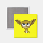 Cartoon Chihuahua Magnet (Voorkant / Achterkant)