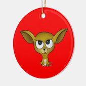 Cartoon Chihuahua Ornament (Links)