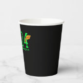 Cartoon Chinees Jaar van de Draak Papieren Bekers (Links)