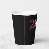 Cartoon Chinees jaar van de slang Papieren Bekers (Rechts)