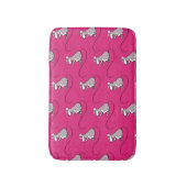 Cartoon Chinees Rat Year Zodiac Birthday Bath mat (Voorkant Verticaal)
