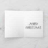 cartoon christmas card kaart (Binnen)