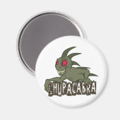 Cartoon Chupacabra Magneet (Voorkant / Achterkant)