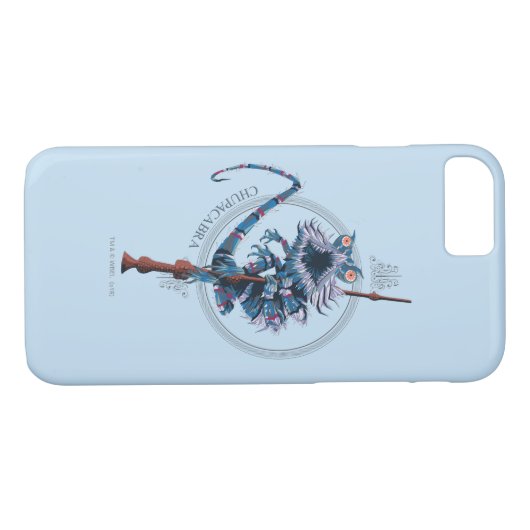 Cartoon Chupacabra & Ouder Wand Case-Mate iPhone Case (Achterkant (Horizontaal))