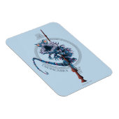 Cartoon Chupacabra & Ouder Wand Magneet (Rechterzijde)