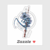 Cartoon Chupacabra & Ouder Wand Sticker (Vel)