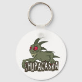 Cartoon Chupacabra Sleutelhanger (Voorkant)