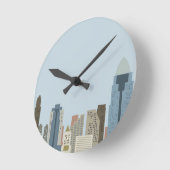 Cartoon Cincinnati Ronde Klok (Hoek)