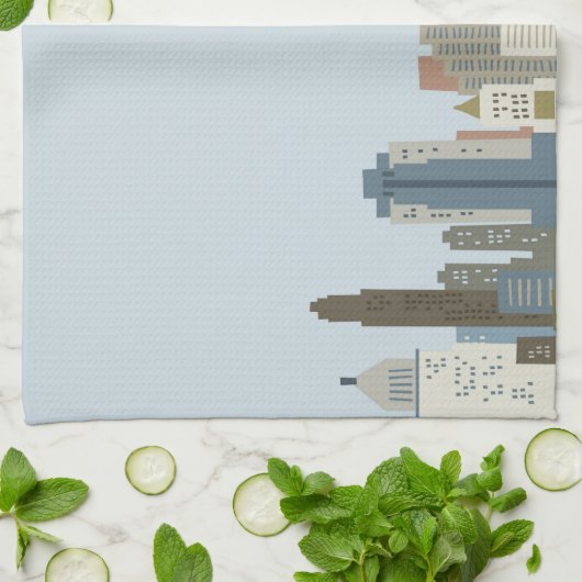 Cartoon Cincinnati Theedoek (Gevouwen)