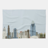 Cartoon Cincinnati Theedoek (Horizontaal)