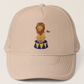 Cartoon Circus Lion Trucker Pet