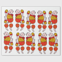 cartoon circus varken gelede dierlijke papier pop