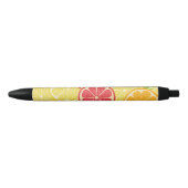 Cartoon Citrus Zwarte Inkt Pen (Voorkant)