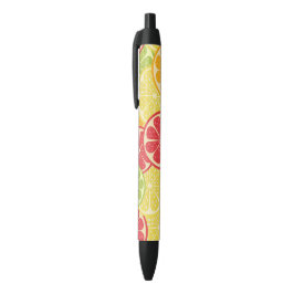 Cartoon Citrus Zwarte Inkt Pen
