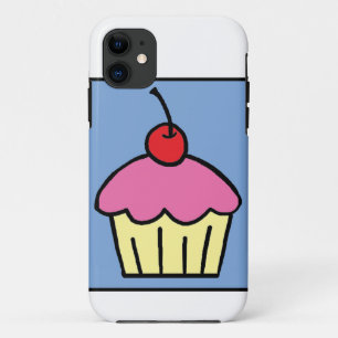 Cartoon Clip Art Cupcake Frosting Kers Dessert Case-Mate iPhone Case