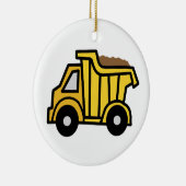 Cartoon Clip Art met constructiedronk Keramisch Ornament (Rechts)