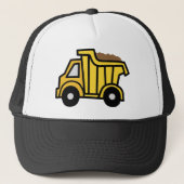 Cartoon Clip Art met constructiedronk Trucker Pet (Voorkant)