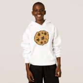 Cartoon Clipart HUGE Chocolate Chip Cookie Dessert (Voorkant volledig)