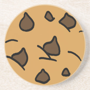 Cartoon Clipart REUZE Chipkoekje Dessert Zandsteen Onderzetter