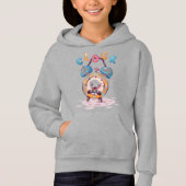 Cartoon Clock | Kinder Hoodie (Voorkant)