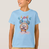 Cartoon Clock | Kinder T-shirt (Voorkant)
