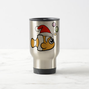 Cartoon Clownfish Santa Reisbeker