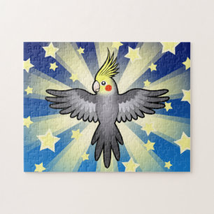 Cartoon Cockatiel Legpuzzel
