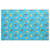 Cartoon Cockatiels Patroon Stof (Fat Quarter)