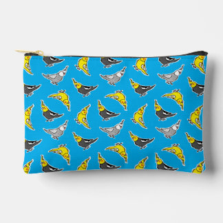 Cartoon Cockatiels Pattern Etui