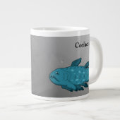 Cartoon Coelacanth Grote Koffiekop (Voorkant rechts)
