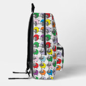 Cartoon Colorful Sheep Pattern Bedrukte Rugzak (Links)