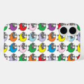 Cartoon Colorful Sheep Pattern Case-Mate iPhone Case (Achterkant (horizontaal))