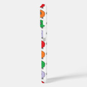 Cartoon Colorful Sheep Pattern Case-Mate iPhone Case (Achterkant / Links)