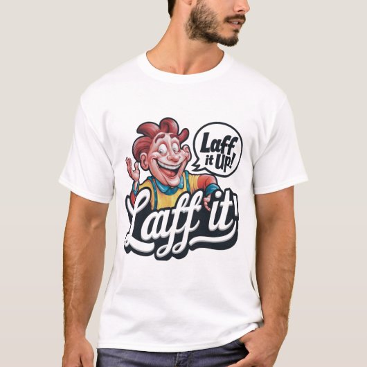 Cartoon Comedy Logo T-shirt (Voorkant)