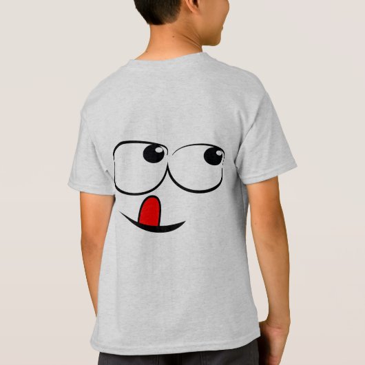 Cartoon Comic Face T-shirt (Achterkant)