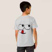 Cartoon Comic Face T-shirt (Achterkant volledig)