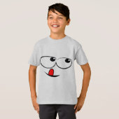 Cartoon Comic Face T-shirt (Voorkant volledig)