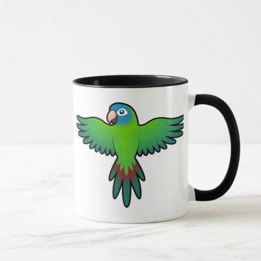 Cartoon Conure / Loriket / Parrot Mok (Rechts)