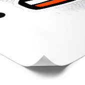 Cartoon Cool Robot Boy | AI Art Poster (Hoek)