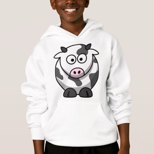 Cartoon Cow Hoodie (Voorkant)
