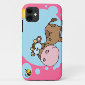 Cartoon Cow iPhone 5 Hoesje (Achterkant)